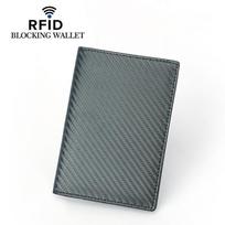 Leather Passport Clip New RFID Top Layer Leather Men's and Women's Boarding Cards Passport Book Storage Bag Protective Cover anglies pluošto juodos spalvos