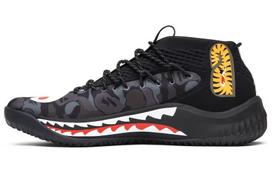 Dame 4 A Bathing Ape x Dame 4 Adidas 'Black Camo' AP9975 43