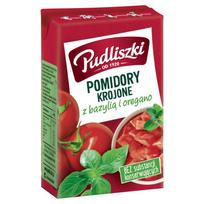 Pudliszki Pomidory Krojone Z Bazylią I Oregano 390 G
