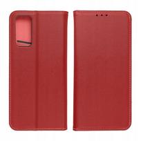 Odinė Smart Pro Book dėklas-knyga Xiaomi Redmi Note 15 Pro 5g, bordo