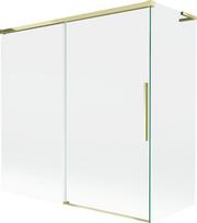 Mexen Rox L vonios ekrano 2-durų stumdomas 170 + 70 x 150 cm, skaidrus, auksinis - 8C9L-170-070-50-00