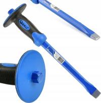 Geko mūro kaltas G72193, 350mm, 19mm, 22mm, dviejų komponentų ergonomiška rankena, rankos apsauga