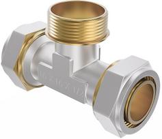 Mexen PEX-S suspaudžiamasis trišakis PEX 16 x 1/2 GZ x 16 - W97233-1612M16-00, 16 x 1/2" GZ x 16