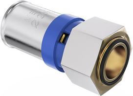 Mexen PEX-P pusiau srieginė spaustukinė jungtis, presuojama PEX 20 x 1/2 GW - W97135-2012F-00