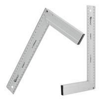 Geko Aliuminio staliaus kvadratas G29077, 300mm, 260mm, aliuminio lydinys, lazeriu graviruota skalė