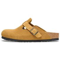 Birkenstock Boston Suede Reljefinis Velūras Siauras Kamštienos Ruda Unisex Sportbačiai Rusvai Geltonas 1026183 38
