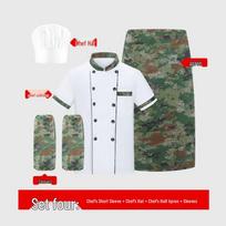Camouflage Chef Uniform Set 3XL-185