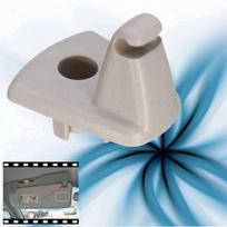 2pcs Car Sun Visor Clips Bracket Hanger Clip Hook Holder for Chrysler 300/Dodge Charger/Magnum 2005 2006 2007 auksas