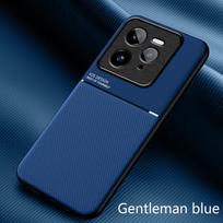Patvarus Neslystantis Realme GT 7 Pro 5G GT6 GT 6 6T Dėklas Automobilinis Integruotas Magnetinis Laikiklis Coque Fundas Apvalkalas Capa Realme GT 7 Pro mėlyna