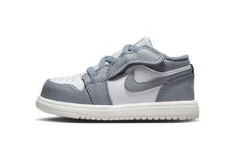 Jordan Air Jordan 1 Low Alt Comfortable Abrasion Resistant Low top Vintage Basketball Shoes Gray White DX5881-053 18.5