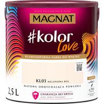Magnat #Kolorlove Kl03 Melioninė Balta 2,5L