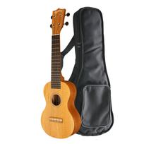 Soprano Ukulele Hybrid Series with Case Mahogany FamousJapanese-made FS-210 (Solid Top, Classic, Easy, Beginner, Entry-Level)