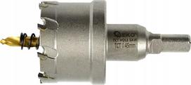 Geko pjūklas TCT 45mm G39688, 45mm, 25mm, 500 RPM, karbido ašmenys, HSS grąžtas, spyruoklės mechanizmas
