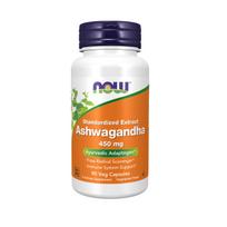 NOW  Ashwagandha Ekstraktas 450mg 90 Veg. Kapsulių
