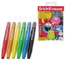 Gelinės kreidelės Jolly Friends, ErichKrause, 6 sp.