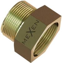 Mexen BRASS sumažinimo mova žalvarinė 5/4 NG x 1/2 VG - W97419-5412, 5/4" x 1/2"
