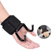 Pull Up Bar Assistance Hooks Anti Slip Wrist Strap for Weight Lifting Horizontal Bar Support Wrist Protection