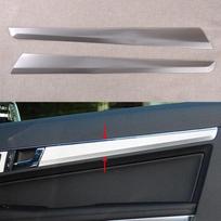 NAUJAS 1 pora durų skydelio apdailos juostelė tinka Mercedes Benz E klasės Coupe W207 C207 2010 2011 2012 2013 Sidabrinis nerūdijantis plienas