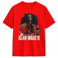 Mens Alan Wake 2 bootleg T Shirts  100 Cotton Top Tees Summer Vintage ShortSleeved TShirt O Neck Hip Hop Print Tshirt S