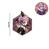 Genshin Impact Badge Decorations Flins The Starry Sky Railway Badge Cyrene Badges Accessories Game Merchandise High Quality Toys