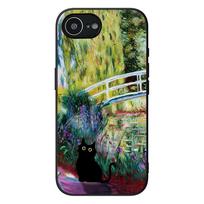 Claude Monet Impresionizmas Vandens lelija Katė Dangtelis, skirtas Samsung Galaxy Note 20 9 10 S8 S10 Lite S9 Plus A54 A53 A21S S10E A17 dėklas Galaxy S10 Lite beige