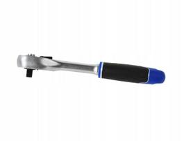 Geko Greito atleidimo veržliarakčio rankena 1/4 G10132, 45 dantų, 1/4 colio, chromuotas paviršius, ergonomiška rankena