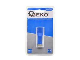 Geko deimantinis grąžtas M14 G65118, 18mm, 10mm, M14 tvirtinimas, vaško danga