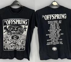 2000 Tour The Offspring Conspiracy of One Band black T shirt 2 side Unisex T-Shirt XXXXL