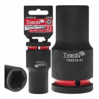 Tvardy gili triecienmuciņa 3/4" T00213-21, 21mm, pailginta, 3/4" kvadratinis, CR-MO plienas
