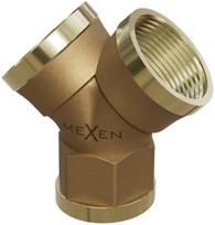 Mexen BRASS žalvarinis trišakis Y 1/2 vidinis sriegis x 1/2 vidinis sriegis x 1/2 vidinis sriegis - W97426-121212, 1/2
