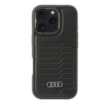 AUDI SINTETINĖS ODOS DĖKLAS IPHONE 16 PRO 6.3, SKIRTAS MAGSAFE APSAUGAI