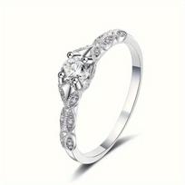 2026 Unique Light Luxury Ring, European and American Simple Fashion Round Ring, Women's Jewelry No. 5