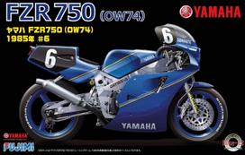 Fujimi Models Motorcycle Series 12 Yamaha FZR750 OW74 1985 1/12 No. #6