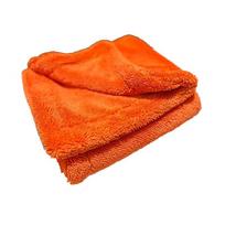 Super Absorbent Doublesided Car Cleaning Towel For Garage And Service Use Orange,40x40cm