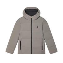 FILA WHITE Down Jacket Men's Raw Brown F11M443911FBN 185/104A/XXL
