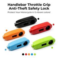 New Motorcycle Grip Scooter Bike Anti-Theft Lock Electric Bicycle Brake Handlebar Grip Security Lock for Other Motorcycles Bike black