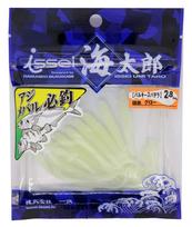 Issei Umitaro Worm Bulky Patella 2.8 inch Glow #12 Lure 2.8 inch