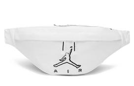 Jordan Polyester Crossbody Bag, Fanny Pack Regular Unisex White 9A0671-001
