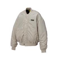 Onitsuka Tiger BOMBER Jacket Unisex Light Gray 2183B509-020 S