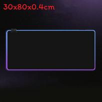 Rgb Gaming Mouse Pad With Illumination Non Slip Rubber Desk Mat Large For Gaming And Office Setup 30x80x0.4cm