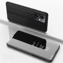 Poco X5 Pro dėklas Prabangus Skaidrus Vaizdas Veidrodinis Magnetinis Atverčiamas Telefono Dėklas Xiaomi PocoX5 Poco X5 Little X 5 Atlenkiamas Galinis Dangtelis For Poco X5 juoda