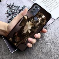 Pit Bull Lovely Pet Dog Pitbull Phone Case for Motorola Moto G22 G60 G52 G9 G7 Plus G8 Power G100 G Stylus G30 G10 GPure Moto G Stylus 5G