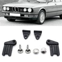 2 Sets Window Curtain Sun Shade Blind Clips Bracket Set M5 Sun Shade Blind Clips Bracket Set for BMW E39 E46 3 5 7 Series CHINA