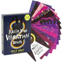 Raise Your Vibration Oracle Cards Board Game pink