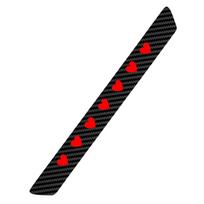 Carbon Fiber Tail Light Cover Sticker Waterproof Sunproof Heat Resistant Vinyls Decal For Car Rear Lamp Brake Light