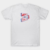 Men Black Print T-shirt Cheer Bills Pennants No-Cut Transfer Paper Print Cotton Tshirt L balta