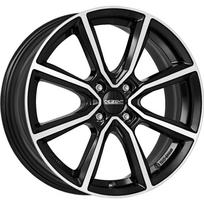 Ratlankis DEZENT TN dark R17x6.5 4x108 ET 32 CB 65.1 (Black/Polished) (630 kg)