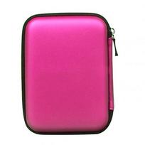 2.5 Inch External USB Hard Drive Disk Carry Case Cover Pouch Bag for SSD HDD External Hard Drive Case 2.5Inch ryškiai rožinė