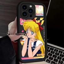 Anime S-Sailors Moons Phone Case For Samsung Galaxy A17 A07 A06 A26 A06 A35 A55 A25 A15 A54 A34 A36 A24 4G 5G Soft Back Cover Samsung A04e 4G