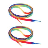 Roller Skates Shoelace Knitted Material Wide Skate Laces for Hockey Boots Sneakers Ice Skates